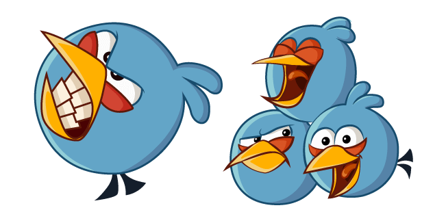 Angry Birds The Blues Cursor