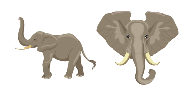 Elephant курсор