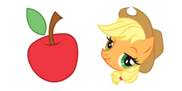 My Little Pony Applejack and Apple Cursor