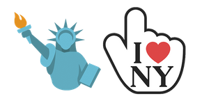 NYC Statue of Liberty cursor
