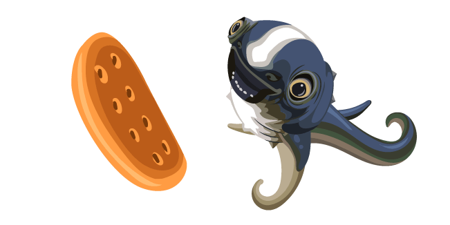 Subnautica Cuddlefish and Cookie Cursor