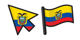 Курсор Флаг Эквадора
