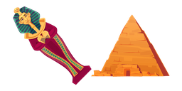 Egyptian Pyramid and Tomb Cursor