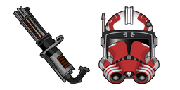 Star Wars Commander Thorn Z6 Rotary Blaster Curseur
