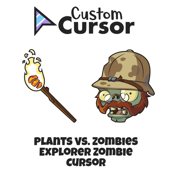 Plants vs. Zombies Fisherman Zombie cursor – Custom Cursor