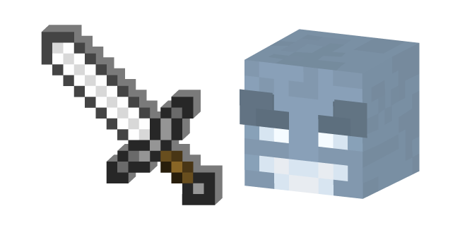 Minecraft Vex and Iron Sword курсор