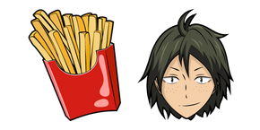 Haikyuu!! Tadashi Yamaguchi and Fries Cursor