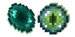 Minecraft Ender Pearl and Eye of Ender