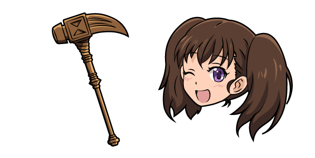 The Seven Deadly Sins Diane War Hammer Gideon Cursor