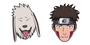 Naruto Kiba Inuzuka and Akamaru cursor