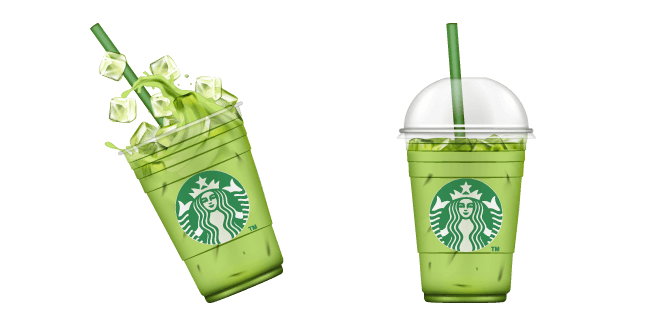 Starbucks Iced Matcha Green Tea Latte Cursor