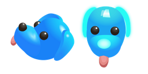 Roblox Adopt Me Blue Dog Curseur