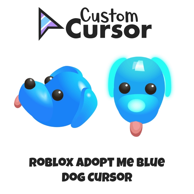 Roblox Adopt Me Blue Dog cursor – Custom Cursor