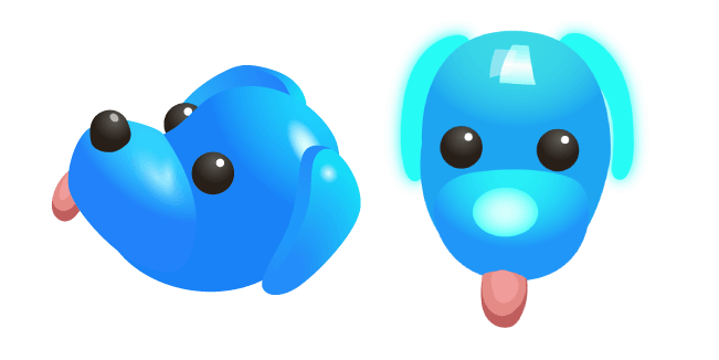 Roblox Adopt Me Blue Dog cursor – Custom Cursor