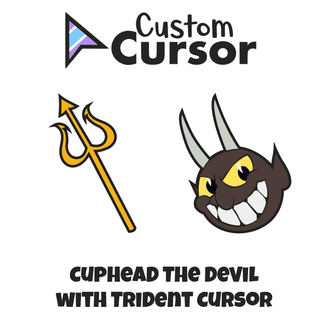 Cuphead King Dice & Spades Card Cursor - Sweezy Custom Cursors