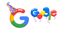 Курсор День Рождения Google