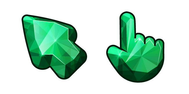 Materials Emerald Cursor