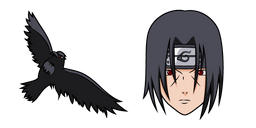 Naruto Itachi Uchiha and Crow Cursor