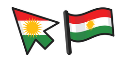 Kurdistan Flag Cursor