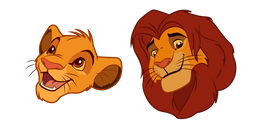 Lion King Simba Curseur