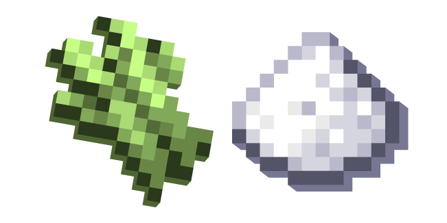 Minecraft Sugar Cane and Sugar Cursor