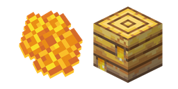 Курсор Minecraft Соты и Пчелиное Гнездо