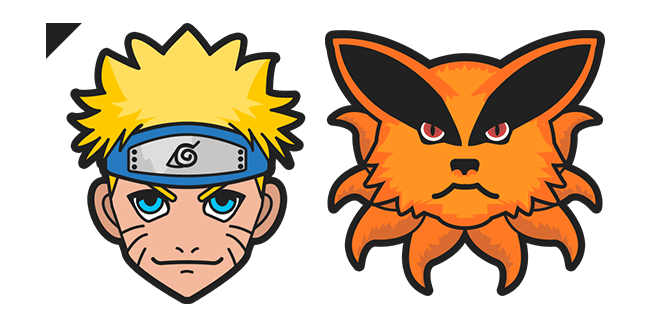 Naruto and Kurama Cursor