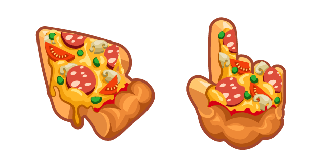 Pepperoni Pizza cursor – Custom Cursor