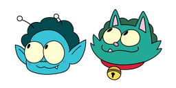 Курсор OK K.O.! Let's Be Heroes Radicles X and Were Cat