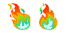 Rainbow Fire Cursor