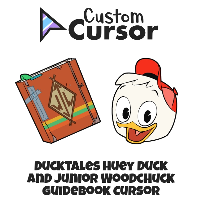 DuckTales Huey Duck and Junior Woodchuck Guidebook cursor Custom Cursor