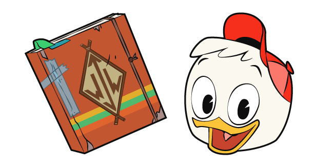 DuckTales Huey Duck and Junior Woodchuck Guidebook Cursor