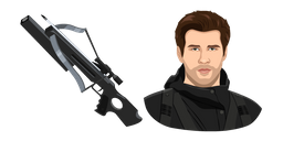 The Hunger Games Gale Hawthorne and Crossbow Cursor