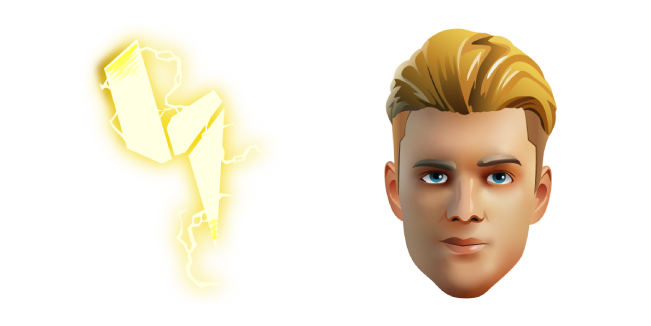 Fortnite Lachlan and PWR Pack Back Bling курсор