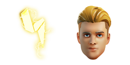 Fortnite Lachlan and PWR Pack Back Bling Curseur