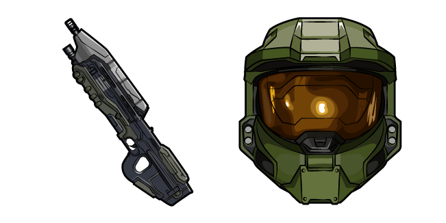 Halo John-117 and Assault Rifle Cursor