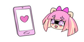 Gacha Life Pawket and Cute Phone cursor