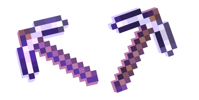 Minecraft Enchanted Iron Pickaxes Cursor