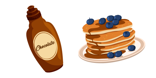 Pancakes and Syrup Cursor
