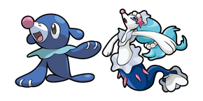 Pokemon Poplio and Primarina cursor