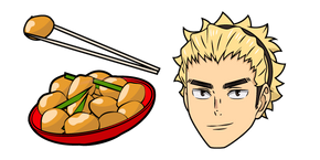 Haikyuu!! Keishin Ukai and Konnyaku Dumplings cursor