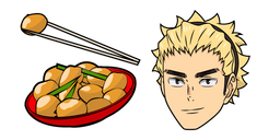 Haikyuu!! Keishin Ukai and Konnyaku Dumplings Cursor