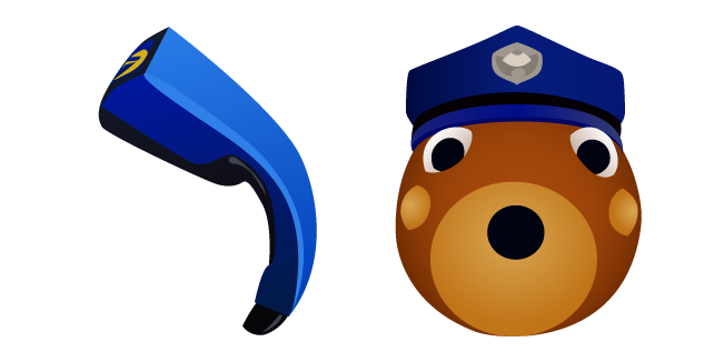 Roblox Piggy Officer Doggy Cursor Custom Cursor Browser Extension - roblox catalog taser