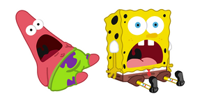 SpongeBob Surprised Patrick Cursor
