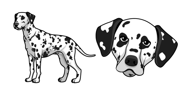 Dalmatian Dog Cursor