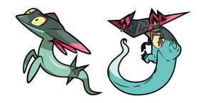 Pokemon Dreepy and Dragapult cursor