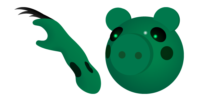 Roblox Piggy Dinopiggy Cursor Custom Cursor - dino piggy fan art roblox