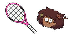Amphibia Anne Boonchuy and Tennis Racket Cursor