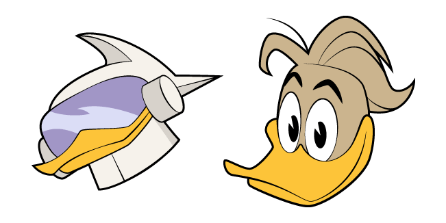DuckTales Fenton Crackshell and Gizmoduck Cursor