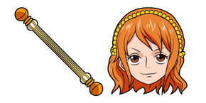 One Piece Nami and Sorcery Clima-Tact cursor